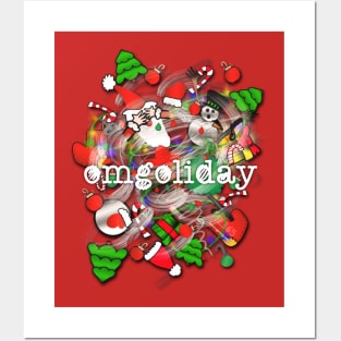 OMGOLIDAY!! Posters and Art